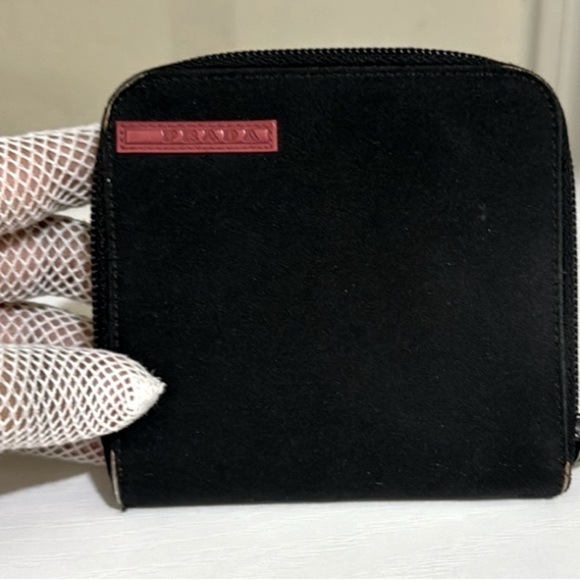 PRADA Nylon Small Wallet, Authentic. GUC - Picture 1 of 17